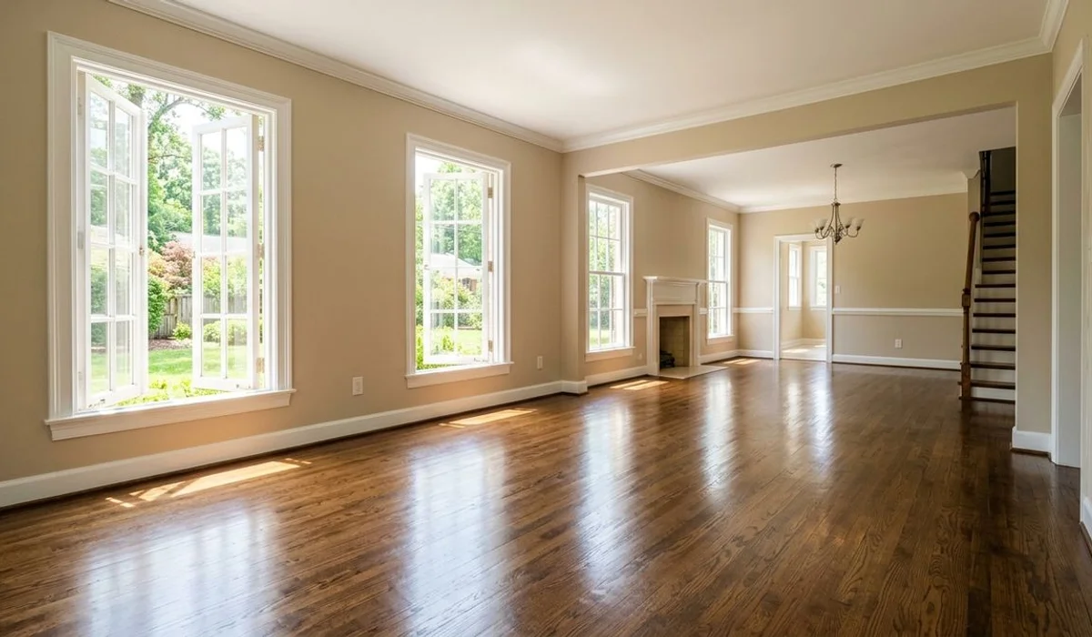 Carolinas home being cleaned and prepped for market