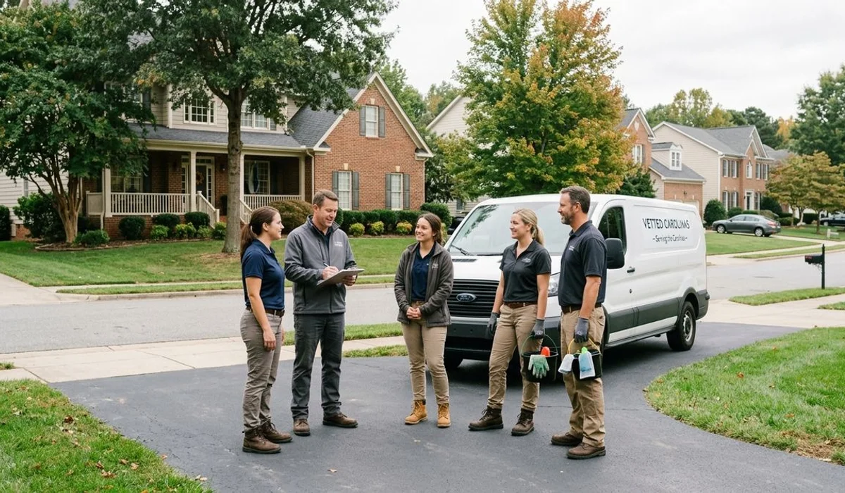 Vetted cleanup team serving Raleigh, NC
